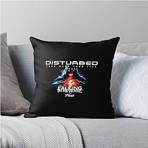 Disturbed 2024 Tour art retro Throw Pillow RB0301