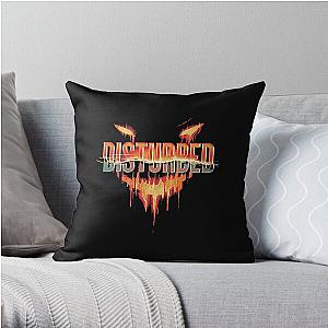 Disturbed 2024 Tour Throw Pillow RB0301