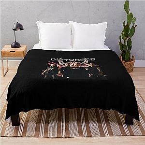 Disturbed   Rock Band Tee Ten Thousand Fists Throw Blanket RB0301