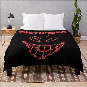 red disturbed smile Throw Blanket RB0301