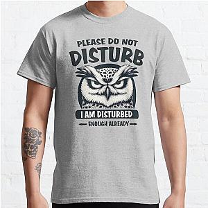 Disturbed Owl Classic T Shirt RB0301