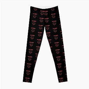 red disturbed smile Leggings RB0301