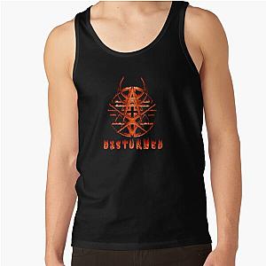 flamed disturbed pentagram Tank Top RB0301