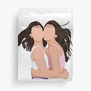 Charli D'Amelio & Dixie D'Amelio - Famous - TikTok Duvet Cover