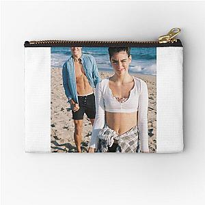 Dixie d'amelio and noah beck Zipper Pouch