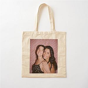 Charli and dixie d'amelio  Cotton Tote Bag