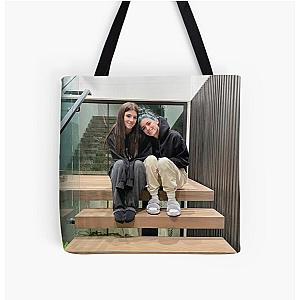 Charli and dixie d'amelio  All Over Print Tote Bag