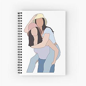 Charli and Dixie D'Amelio  Spiral Notebook