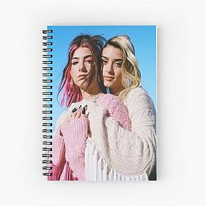 Charli and dixie d'amelio  Spiral Notebook