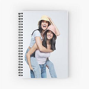 Charli and dixie d'amelio  Spiral Notebook