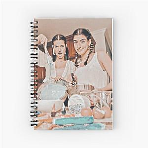 Charli and dixie d'amelio  Spiral Notebook