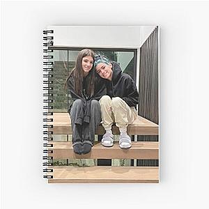 Charli and dixie d'amelio  Spiral Notebook