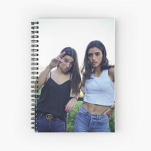 Charli and dixie d'amelio  Spiral Notebook