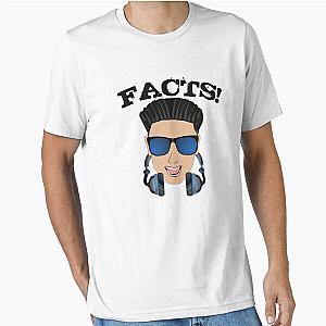 Facts with DJ Pauly D in Headphones from the Jersey Shore T-Shirt
