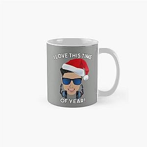 Funny DJ Pauly D Christmas I Love This Time of Year Classic Mug