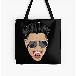 DJ Pauly D Jersey Shore Face Tote Bag