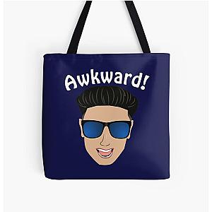 DJ Pauly D Awkward All Over Print Tote Bag