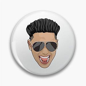DJ Pauly D Jersey Shore Face Pin