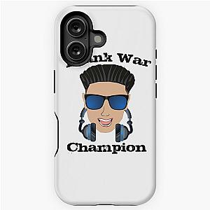 DJ Pauly D Prank War Champion Sticker Pauly D Jersey Shore iPhone Tough Case
