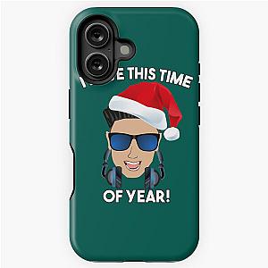 Funny DJ Pauly D Christmas I Love This Time of Year iPhone Tough Case