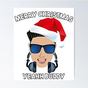 DJ Pauly D Christmas Jersey Shore Merry Christmas Poster