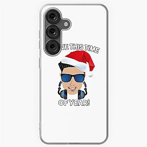 Funny DJ Pauly D Christmas I Love This Time of Year Samsung Galaxy Case