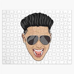 DJ Pauly D Jersey Shore face Jigsaw Puzzle
