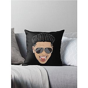 DJ Pauly D Jersey Shore Throw Pillow