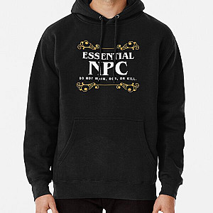 Essential NPC Non-Playable Character Gaming Pullover Hoodie RB1210