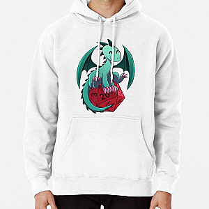D&amp;D - Dragons and Dice! (Green Dragon) Pullover Hoodie RB1210