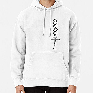 Choose Your Weapon - Dark Dice Sword Pullover Hoodie RB1210