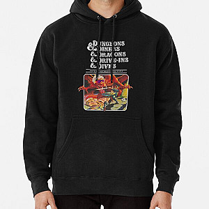 Dungeons &amp; Diners &amp; Dragons &amp; Drive-ins &amp; Dives Pullover Hoodie RB1210