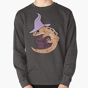 DnD Wizard Lizard- Perfectly Purple   Pullover Sweatshirt RB1210
