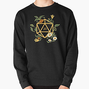 Plant Lovers Polyhedral D20 Dice Tabletop RPG Pullover Sweatshirt RB1210