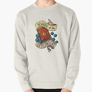 Beware of the Smiling Dungeon Master Pullover Sweatshirt RB1210