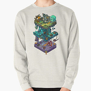 Dungeons and Isometric Dragons Pullover Sweatshirt RB1210