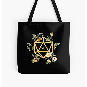 Plant Lovers Polyhedral D20 Dice Tabletop RPG All Over Print Tote Bag RB1210