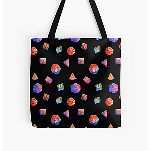 Rainbow Dice All Over Print Tote Bag RB1210
