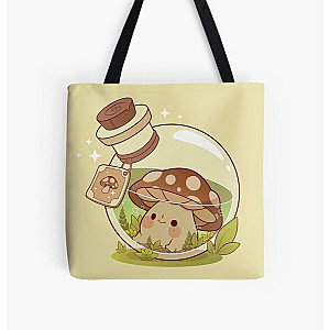 Mushroom in magic potion All Over Print Tote Bag RB1210
