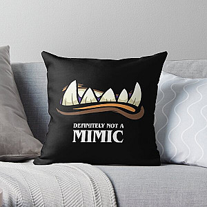Definitely Not A Mimic Tabletop RPG Gaming Throw Pillow RB1210