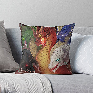 Tiamat - Dungeons &amp; Dragons Throw Pillow RB1210