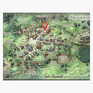 D&amp;D Map you are here. Jigsaw Puzzle RB1210