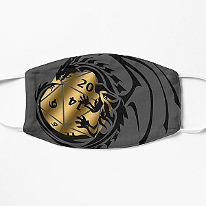 Dragon's Horde Collection 1 - Dungeons and Dragons - Black and Gold! Flat Mask RB1210