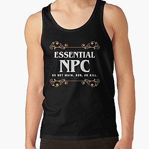 Essential NPC Non-Playable Character Gaming Tank Top RB1210