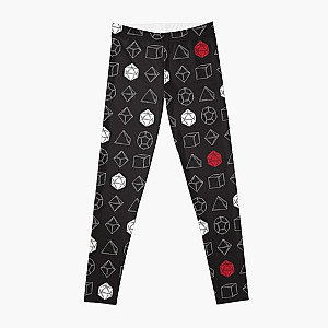 Dungeons and Dragons Dice Set D20 Pattern Leggings RB1210