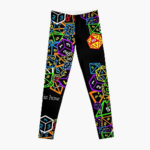 D&amp;D (Dungeons and Dragons) - This is how I roll! Leggings RB1210