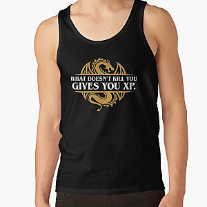 What Doesn't Kill You Gives You XP RPG Gamers Tank Top RB1210