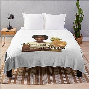 Doechii "Denial is a River" 90s Aesthetic Throw Blanket