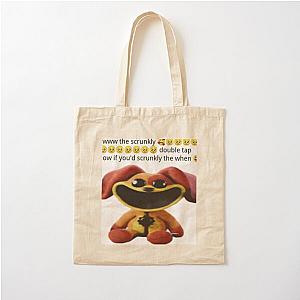 scrunkly dogday Cotton Tote Bag