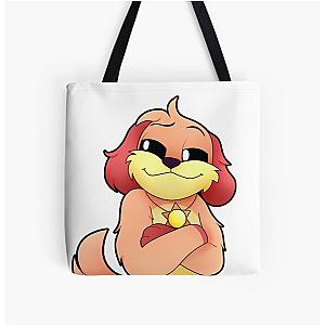 Confident DogDay All Over Print Tote Bag